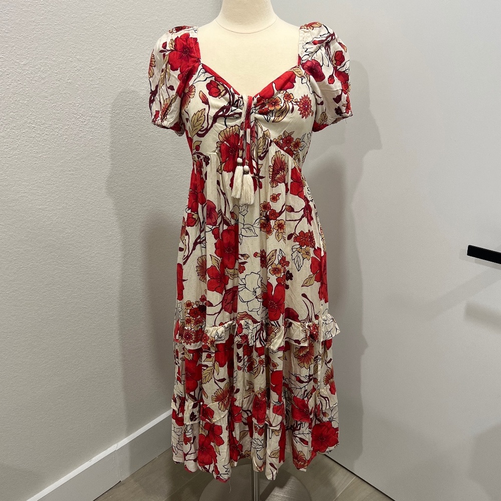 Floral maxi dress